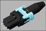 Super Short Sleeve MPO MTP Fiber Connector High Bending And Tensile Resistance