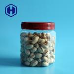 560ml 19oz Hexagonal PET Plastic Jars Bpa Free Food Safe Snacks Screw Cover