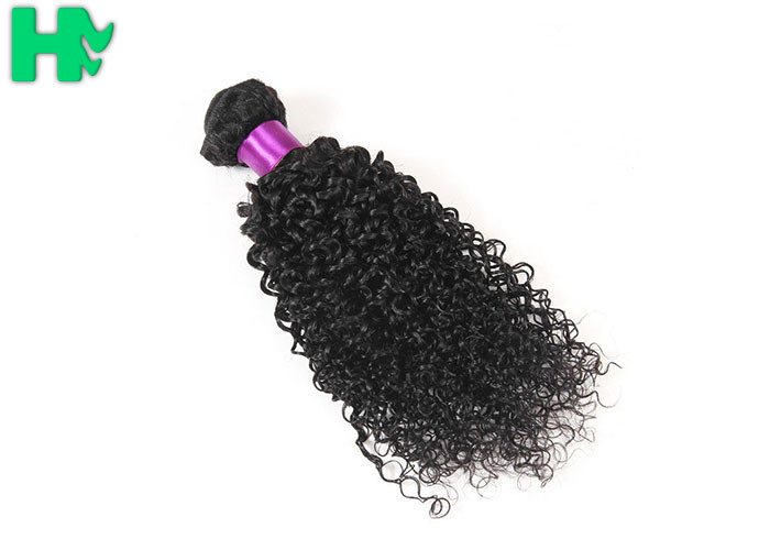 Natural Color 100% Natural Peruvian Virgin Kinky Curly Hair Extensions Human Hair Wave