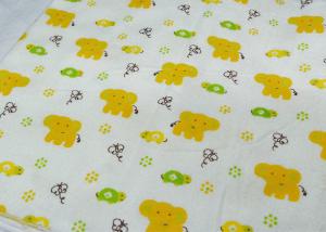 China Waterproof Fresh And Lovely 160gsm Organic Flannel Fabric factory