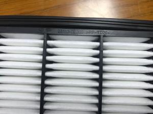 China Customized Black PP White Korean Car Engine Air Filter 28113-D3300 factory