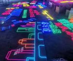 butterfly channel coffee neon sign