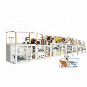 China Super Absorbent Disposable Under Pad Making Machine factory