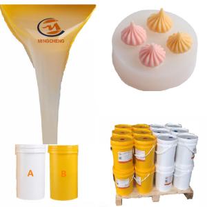 China Professional Grade RTV-2 Liquid Platinum Cure Silicone for Cake Mold Making 30 Shore A factory