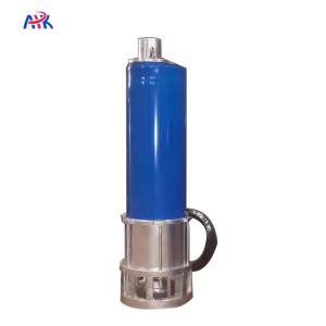 China Wastewater 20m3/H 90m 15hp Non Clogging Submersible Pump factory
