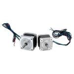 High Quality Nema 17 Stepper Motor 12v Or 24v 0.7a 4 Lead High Torque 2.1 Kgcm