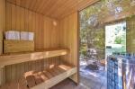 Waterproof Steel Frame Glass House Sunrooms With Clear Glass And Sliding Double