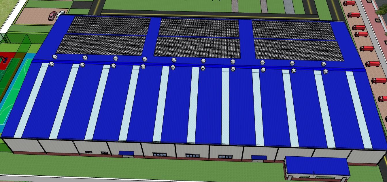 Light Steel Structure Prefabricated Construction Building for Warehouse