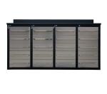 Cold Rolled Steel Cabinet 20 Drawers Heavy Duty Workbench for Garage Organizatio