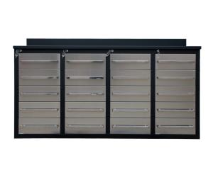China Stainless Steel Handles Garage Storage Mechanic Workshop Heavy Duty Workbench for Store factory