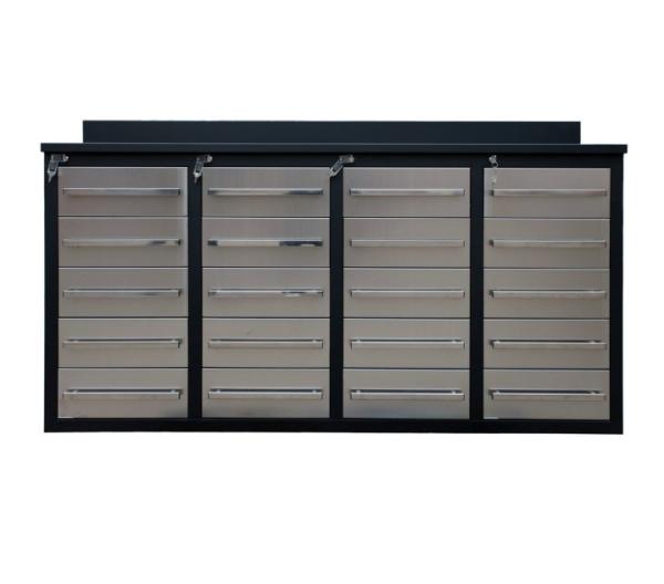 Cold Rolled Steel Cabinet 20 Drawers Heavy Duty Workbench for Garage Organizatio