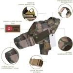The Dog Dog Vest Adjustable Fashion High Quality Military Tactical Dog Harness