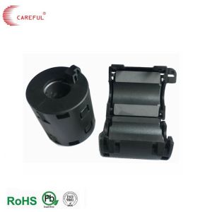 Clip On Ferrite Split Core NiZn Easy Installation With Black Plastic Case