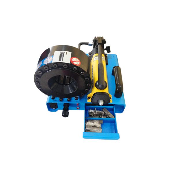 China Manual Rubber Hose Crimping Machine P16HP Hydraulic Pipe Making Machine factory