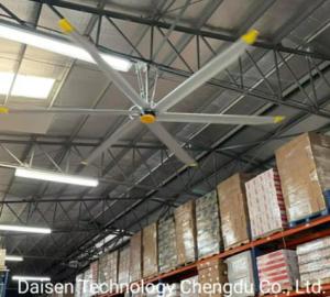 China Daisen Industrial Hvls Ceiling Fan Cooling Ventilation Exhaust Fan With Pmsm Motor factory
