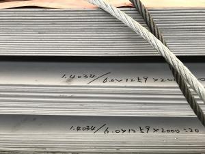 China Skating Blades Stainless Steel Sheets Plates Use AISI 420C EN 1.4034 DIN X46Cr13 factory