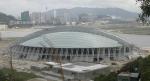 Customization Steel Structure Building Metal Roof Frame For Bus / Railway
