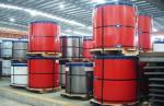 Red Roof Structure Prepainted Galvalume Steel Coil For Roller Shutter Door