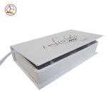 Personalized White Fancy Paper Gift Box , High End Packaging Boxes