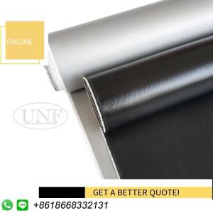China 0.45mm Silicone Coated Fiberglass Cloth Fabric 1-Sided 15oz factory