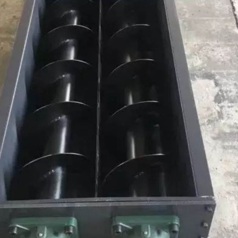 OEM Custom Mud Auger Shaftless Screw Conveyor for Dyeing Sewage Treatment
