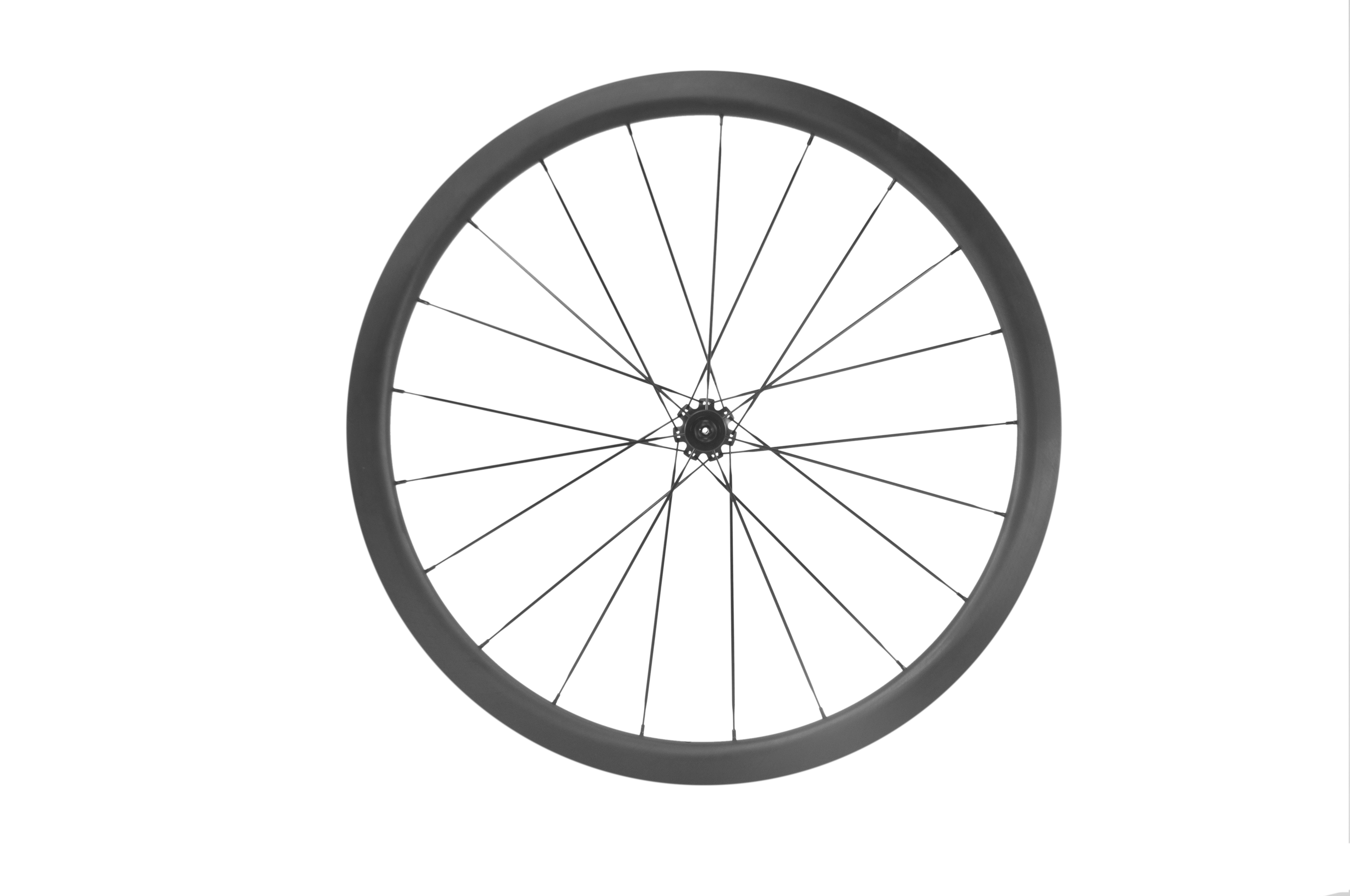 25mm Width 50mm Depth Road Bike Tubeless Carbon Wheel Set 38C-25-R7 and Customization
