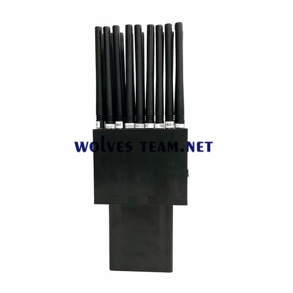 18 Bands Portable 2G 3G 4G 5G Jammer All GPS L1 L2 L5 Lojack WiFi GPS RF 315/433