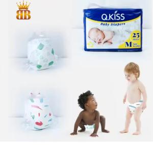 China OEM Wholesale Elastic Waistband Huge Absorption Baby Pull-up Diapers Nappies Diapers factory