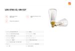 Smart Column Light(LDS-ST64-CL-5W-E27)