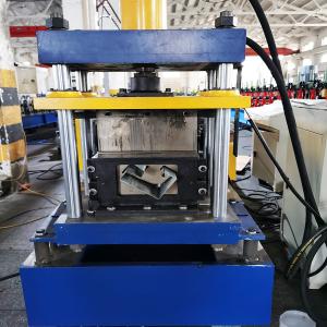 China Custom Fascia Roll Forming Machine Rain Seamless Gutter Equipment factory