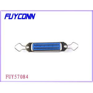 China Female Parallel Port Connector, PCB Mounted Straight Angle Centronic 36 Pin Connector Certified UL on sale