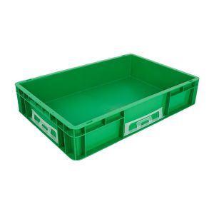 Space-Saving Solution Foldable EU Standard Plastic Crate for Storage and
