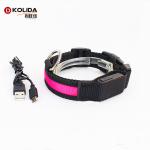 Wholesale waterproof usb rechargeable led dog collar