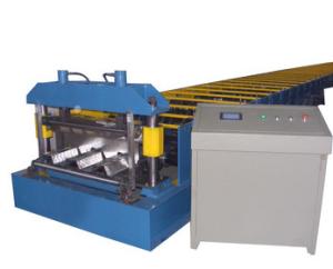 China 15kw H Metal Deck Roll Forming Machine Galvanized Steel Sheet 380v 3 Phase Motor factory