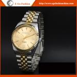 004C Dress Watches Woman Stainless Steel Watch Fashion Quartz Watches Man Couple