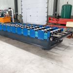 Durable 45# Steel Rollers Metal Roof Forming Machine With 3Kw Hydraulic Station