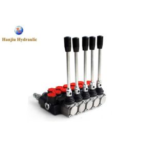 5 Spool 40 Liters Monoblock Directional Control Valve