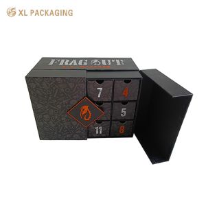 XL Packaging Custom Packaging Box Factory 12 Day Wine Advent Calendar Box Custom