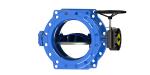 Stainless Steel Disc Double Eccentric Butterfly Valve UL Certificate Comply With
