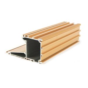 China Break Bridge Thermal Barrier Sliding 6063 A85 Aluminum Window Profiles factory