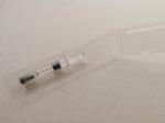 Medical Device Blister Packaging PET PVC Clamshell for 1.0ml Syringe Process