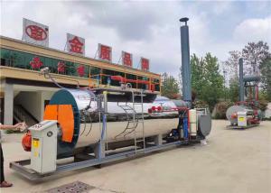 China Low Pressure Plc Control Lpg Or Natural Gas Fired Steam Boiler For Food And Brewery factory