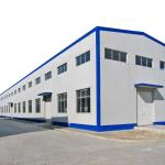 100*200 Steel Roof Trusses , Prefab Metal Building Construction Heavy Type