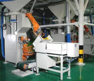 China Coffee Candy Powder Auto Bagging Machines Design Auger Valve Bag Packer factory