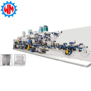 China 800pcs/Minute Full Servo Baby Diaper Machinery Easy Operation With ISO factory
