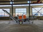 Agricultural Woodworking Log Splitter With 15HP Gasoline Engine And Saw Motor