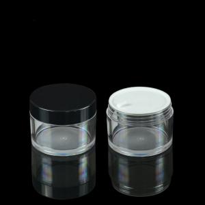 China 55mm 100ml PETG Cosmetic Jar Cream Jar Packaging Labelling factory