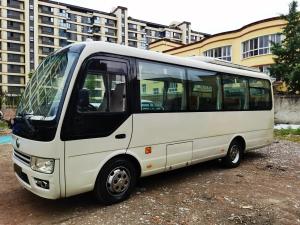 China Used 16 Seater Minibus 2016 Year Front Engine 19 Seats Sliding Window LHD/RHD 2nd Hand Yutong Bus ZK6729D factory