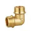 Brass Pipe Connector Threaded Fitting copper pipe elbow tee fittings