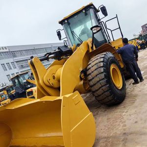 5Ton Caterpillar Used Compact Track Loader Wheel Loader Cat Front End Loader Cat